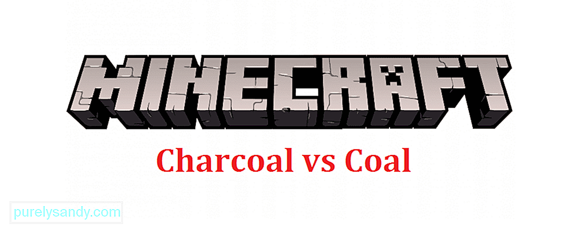 Minecraftでの木炭と石炭 違いは何ですか