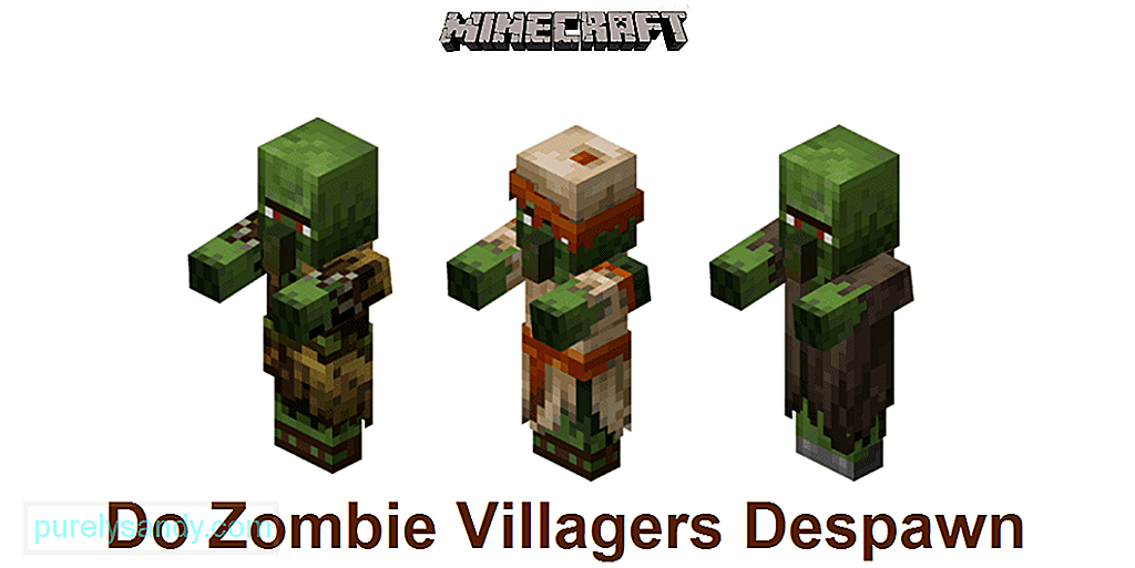 Minecraftでゾンビの村人がデスポーンするか 説明