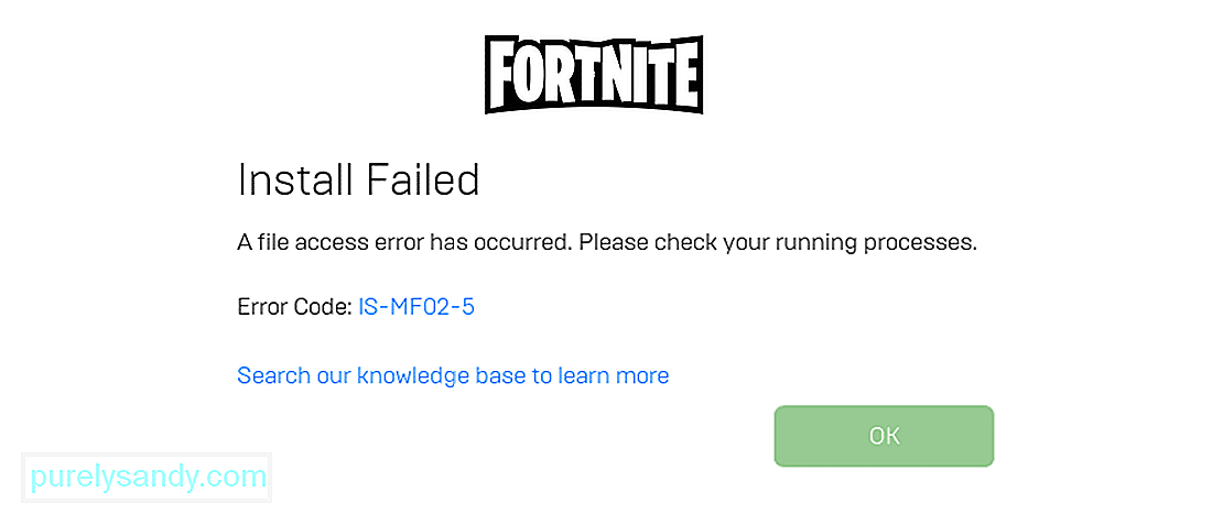 Fortnite Is Mf02 5エラー 修正する2つの方法