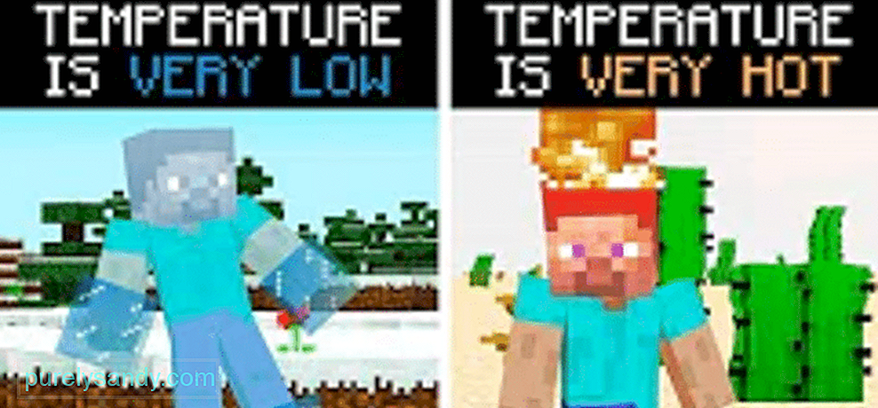 Minecraft 温度modの説明