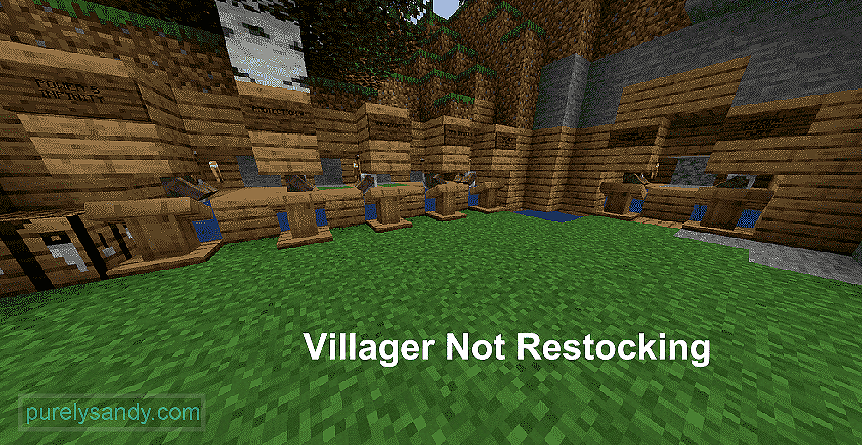 Minecraft Villagerが補充しない 理由は何ですか